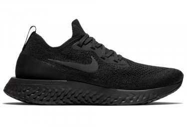 Black Epic React Flyknit Running Shoes - Sports N Sports