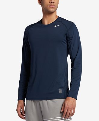 NIKE MEN'S PRO COOL DRI-FIT FITTED LONG-SLEEVE SHIRT - Sports N Sports