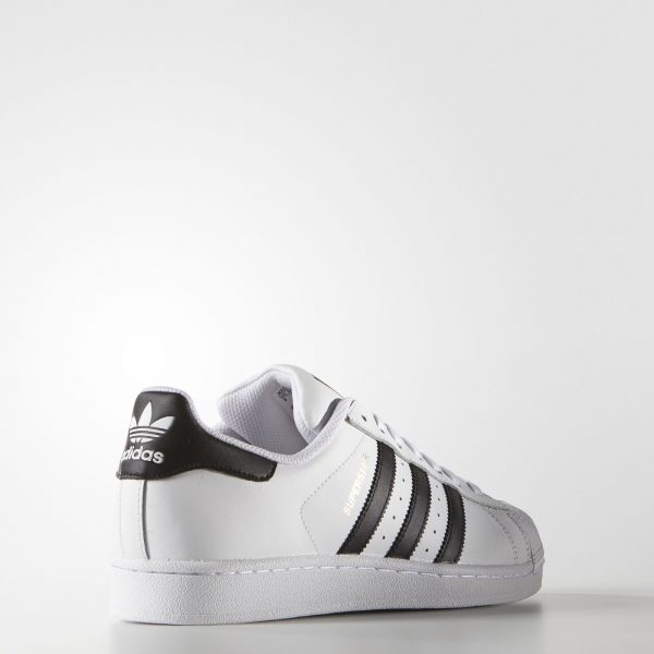 ADIDAS SUPERSTAR SHOES WHITE BLACK - Sports N Sports